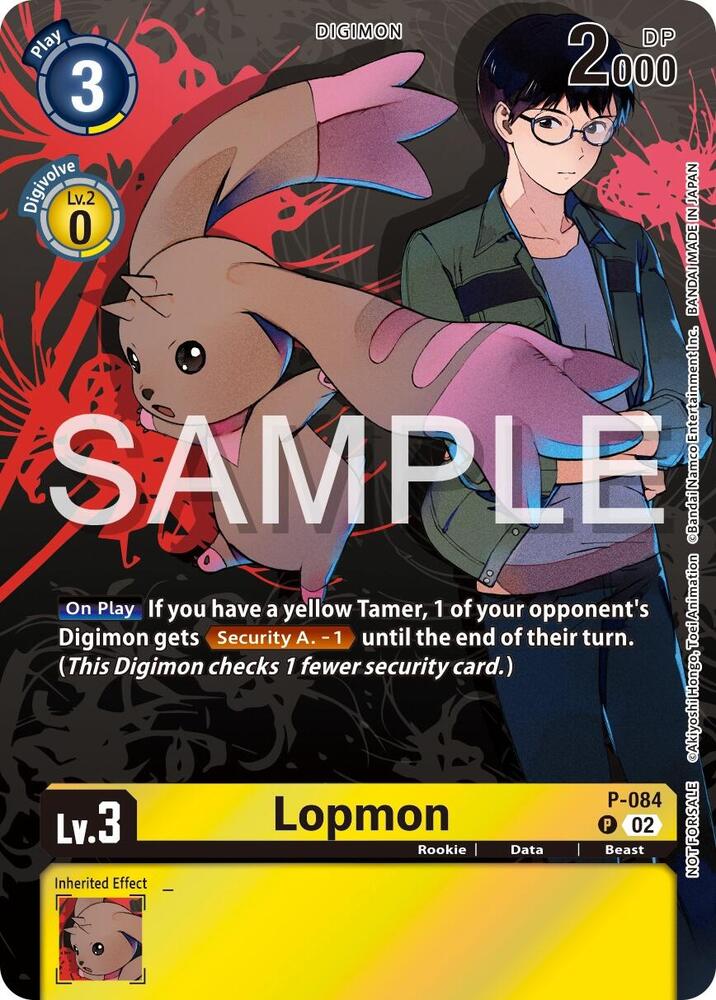 Lopmon - P-084 (Official Tournament Pack Vol.13) - Digimon Promotion Cards (D-PR)