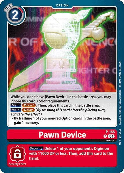 Pawn Device (Store Tournament 2024 Oct. - Dec. Participation Pack) - Digimon Promotion Cards (D-PR)