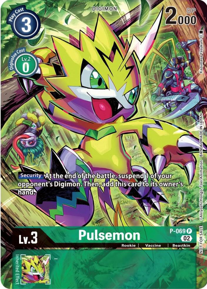 Pulsemon - P-069 (Official Tournament Pack Vol.10) - Digimon Promotion Cards (D-PR)