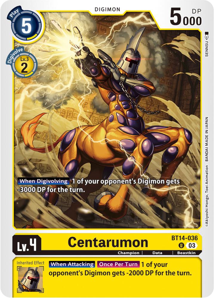 Centarumon - Blast Ace (BT14)
