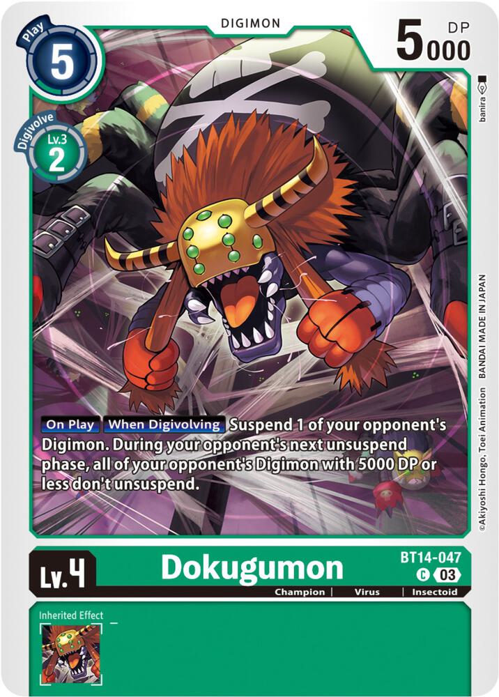 Dokugumon - Blast Ace (BT14)