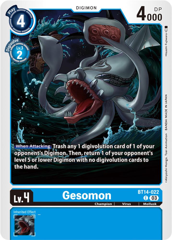 Gesomon - Blast Ace (BT14)