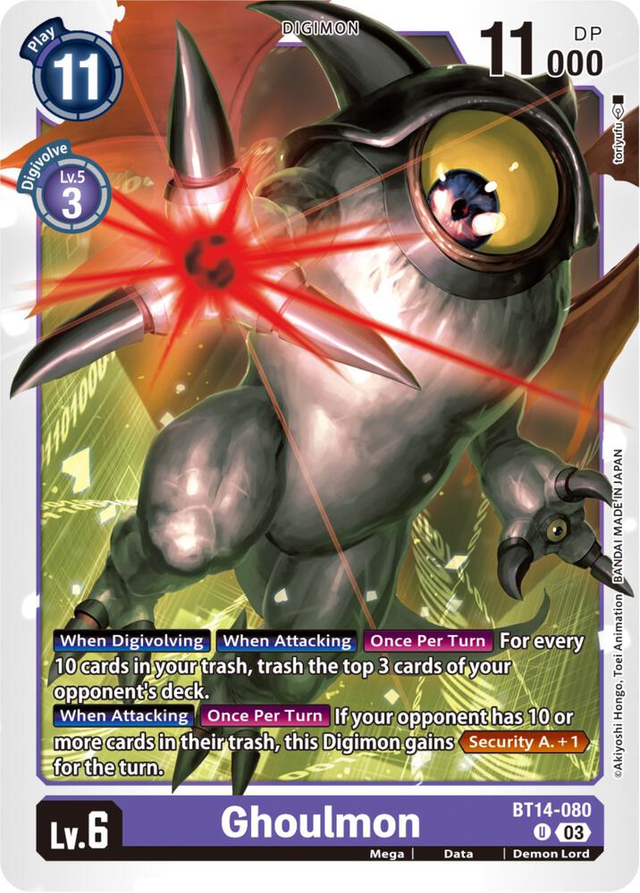 Ghoulmon - Blast Ace (BT14)