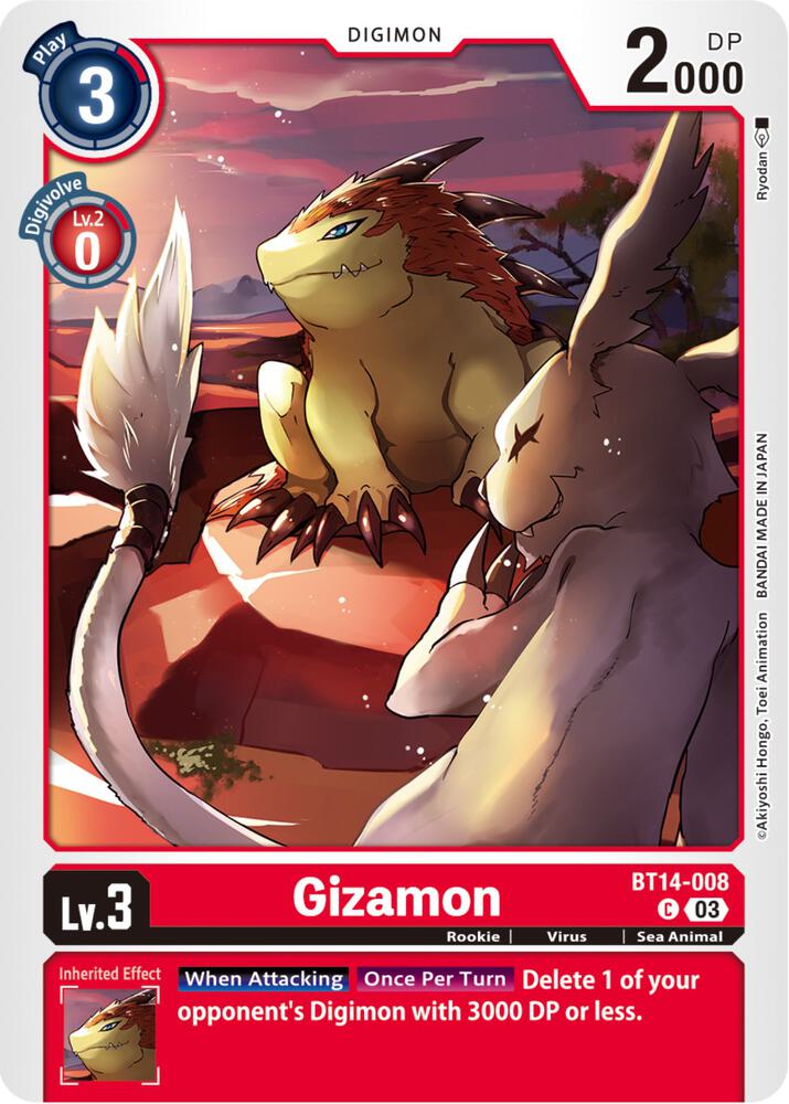 Gizamon - Blast Ace (BT14)