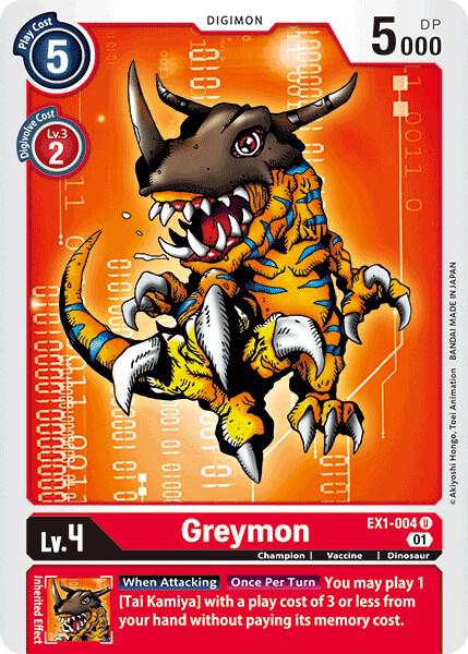 Greymon - Classic Collection (EX01)