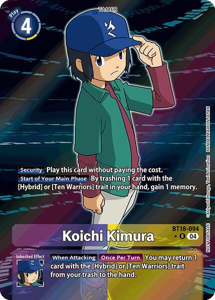 Koichi Kimura (Release Special Booster 2.0: Box Promotion Pack) - Release Special Booster 2.0 (BT18-20)