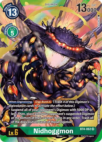 Nidhoggmon (Alternate Art) - Great Legend (BT04)