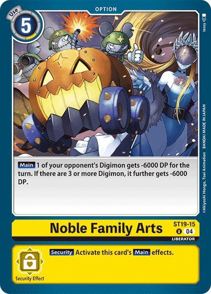 Noble Family Arts - Starter Deck 19: Fable Waltz (ST19)