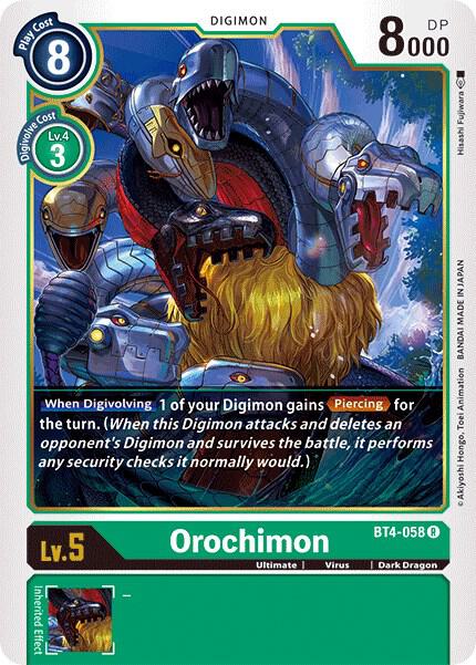 Orochimon - Great Legend (BT04)