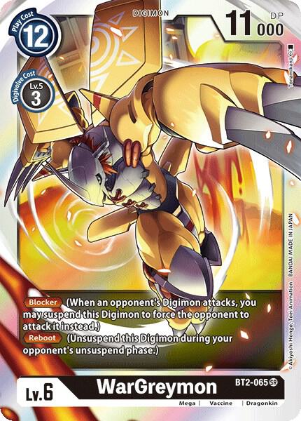 WarGreymon - BT2-065 - Release Special Booster (BT01-03)