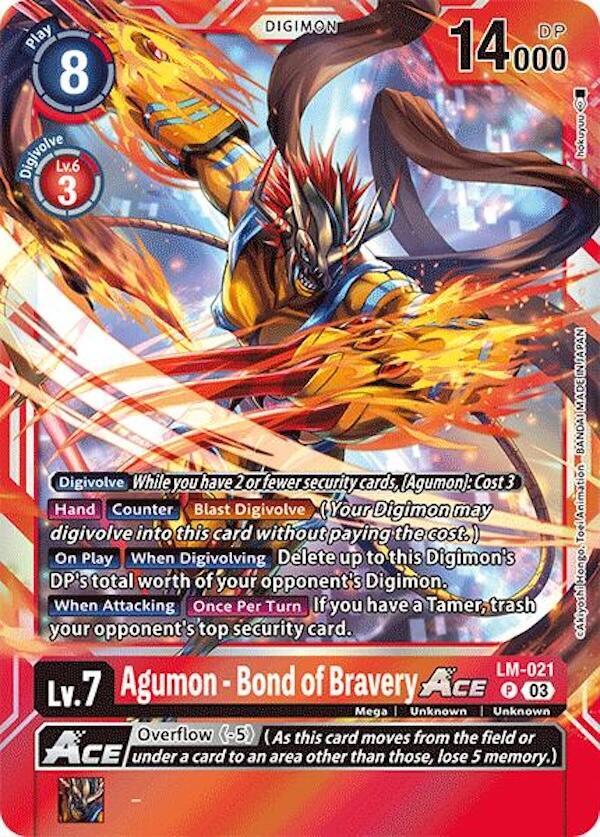 Agumon - Bond of Bravery ACE - Special Limited Set (LM)