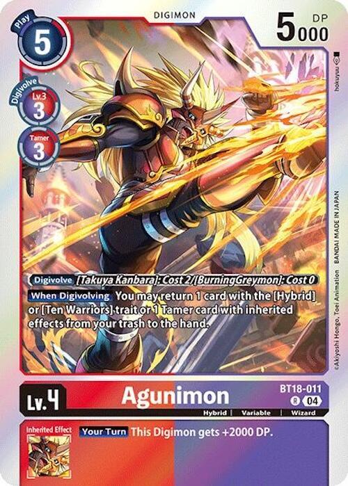 Agunimon - Release Special Booster 2.0 (BT18-20)