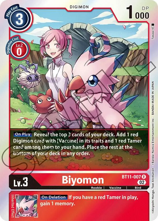 Biyomon - Dimensional Phase (BT11)