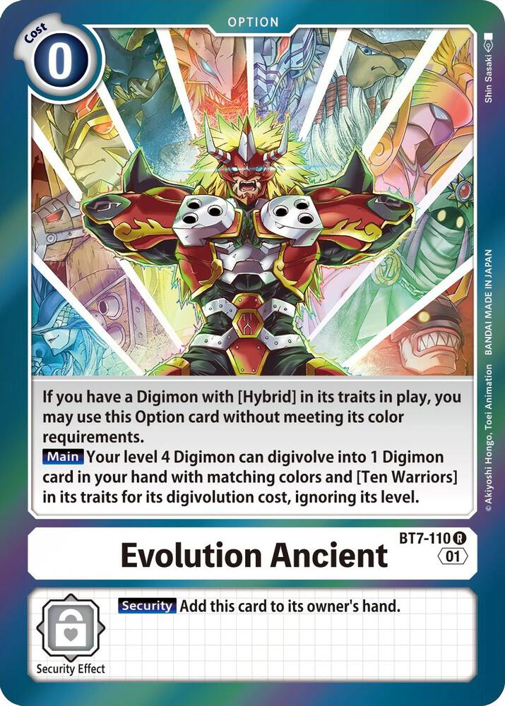 Evolution Ancient - Next Adventure (BT07)