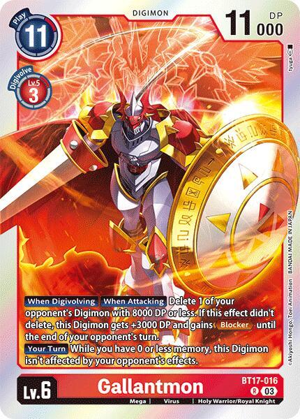 Gallantmon - Secret Crisis (BT17)