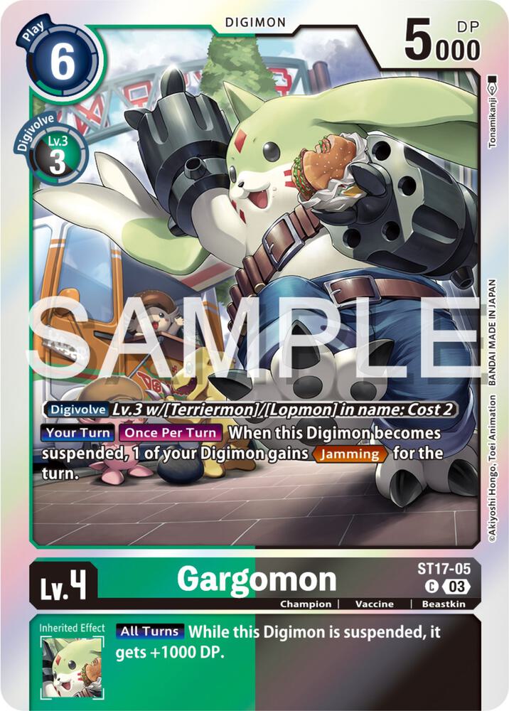 Gargomon - Starter Deck 17: Double Typhoon Advanced Deck Set (ST-17)
