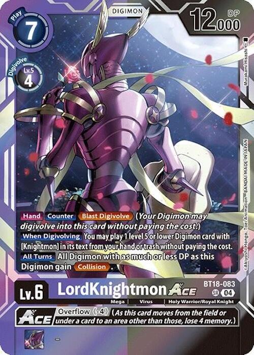LordKnightmon ACE - Release Special Booster 2.0 (BT18-20)