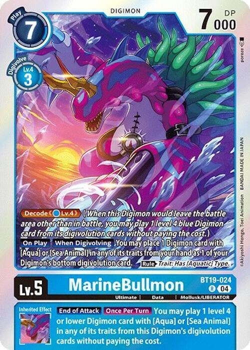 MarineBullmon - Release Special Booster 2.0 (BT18-20)