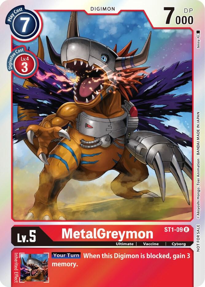 MetalGreymon (Official Tournament Pack Vol. 6) - Starter Deck 01: Gaia Red (ST-1)