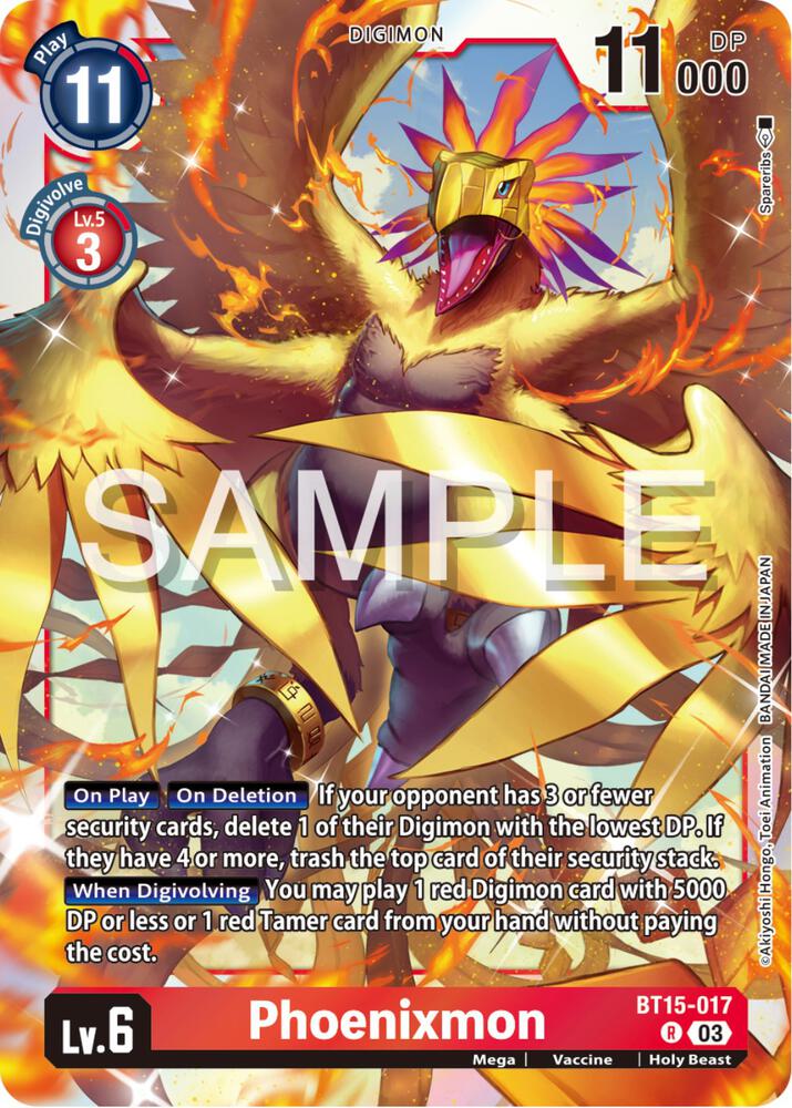 Phoenixmon - Exceed Apocalypse (BT15)