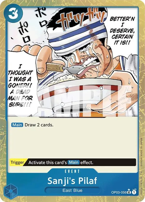 Sanji's Pilaf (Textured Foil) - Premium Booster -The Best- (PRB-01)