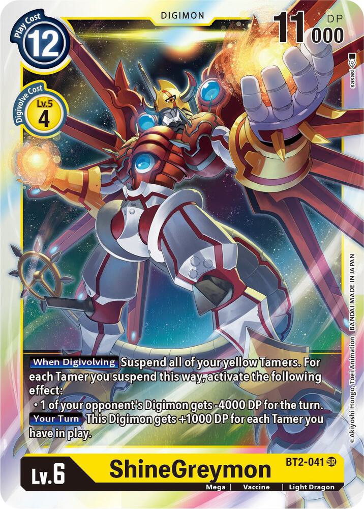 ShineGreymon - Release Special Booster (BT01-03)