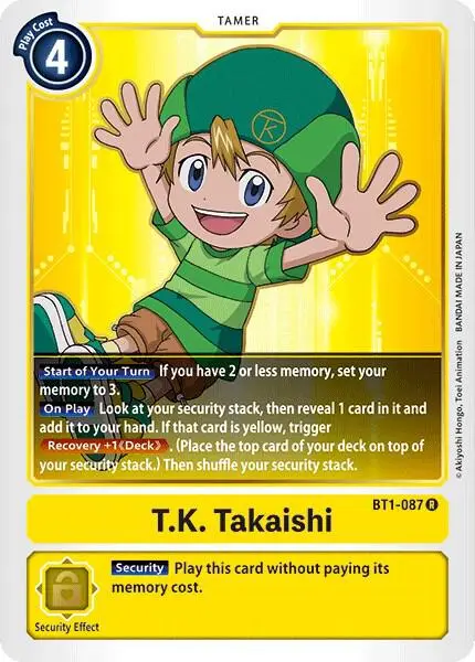 T.K. Takaishi - Release Special Booster (BT01-03)