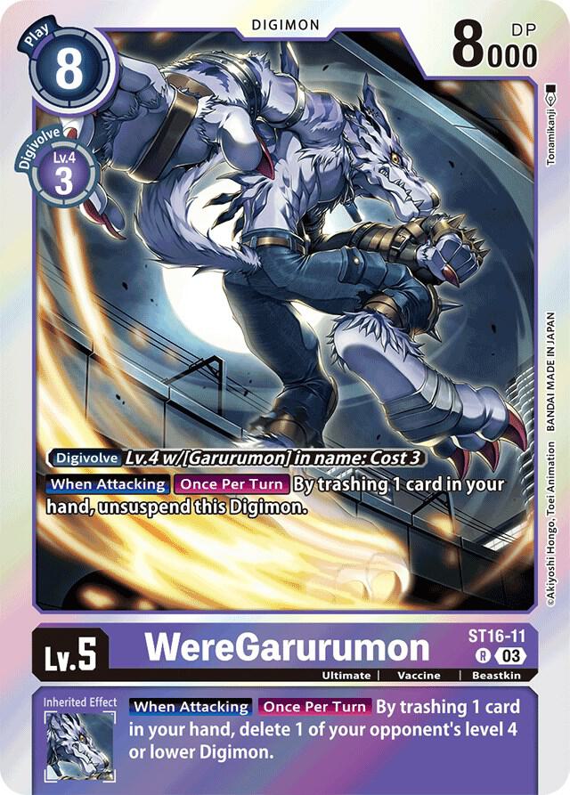 WereGarurumon - Starter Deck 16: Wolf of Friendship (ST-16)