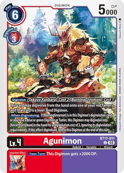 Agunimon - Secret Crisis (BT17)