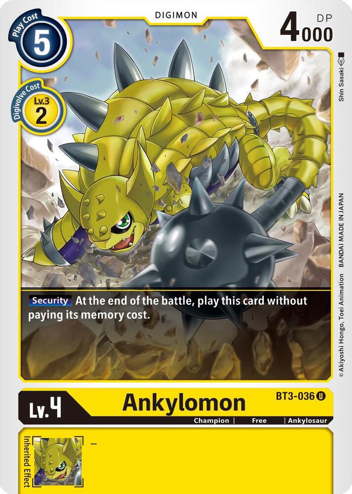 Ankylomon - Release Special Booster 1.5 (BT01-03B)