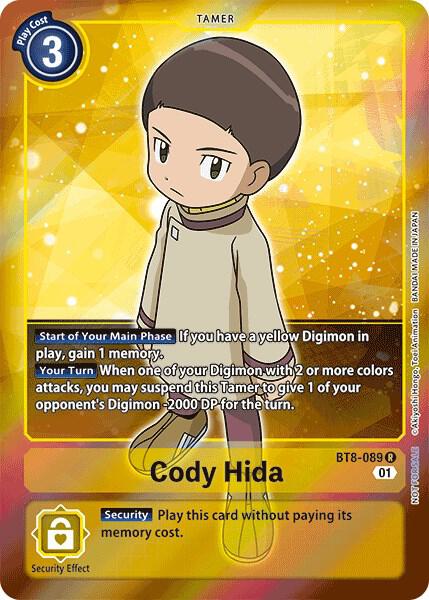 Cody Hida (Box Topper) - New Awakening (BT08)