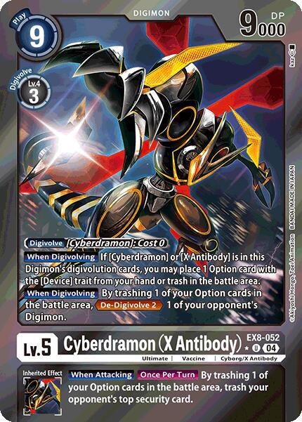 Cyberdramon (X Antibody) (Limited Foil) - Chain of Liberation