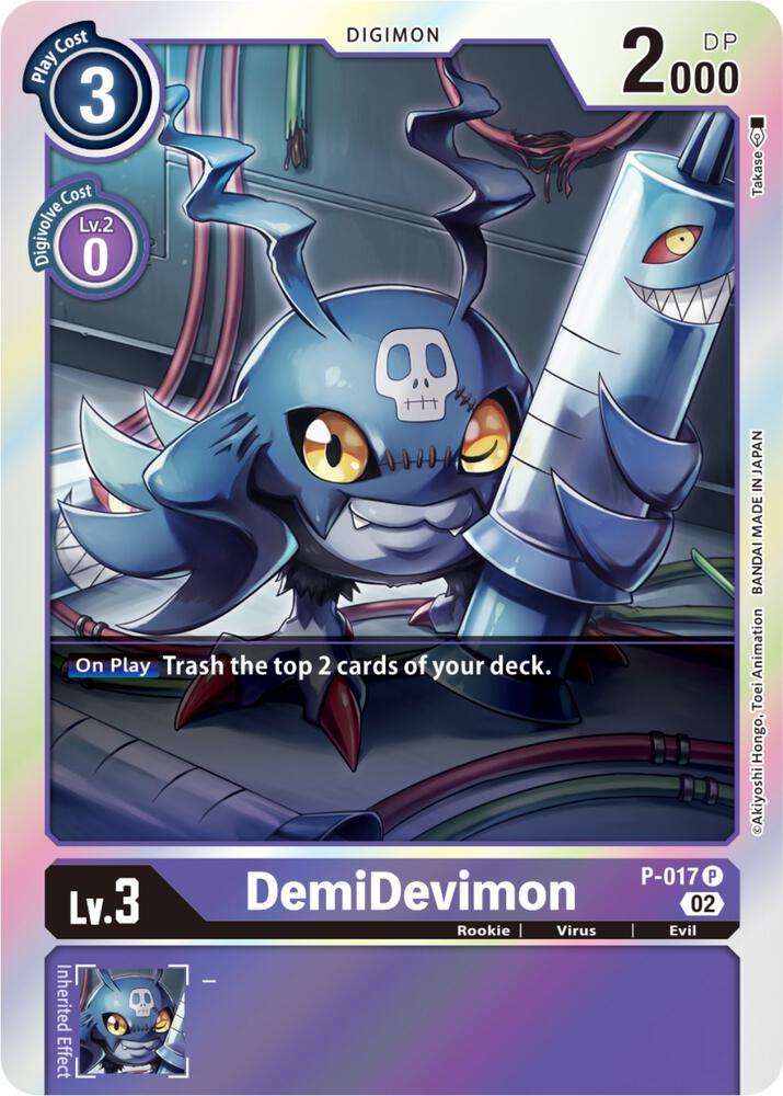 DemiDevimon - P-017 (Resurgence Booster Reprint) - Resurgence Booster (RB-01)