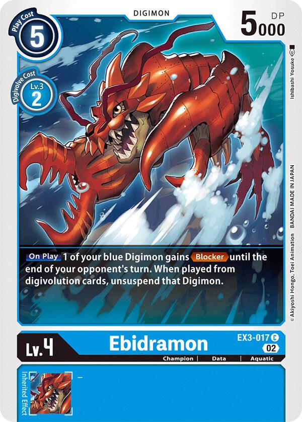 Ebidramon - Draconic Roar (EX03)