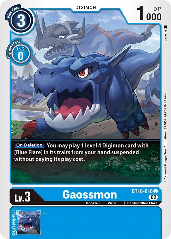 Gaossmon - Xros Encounter (BT10)