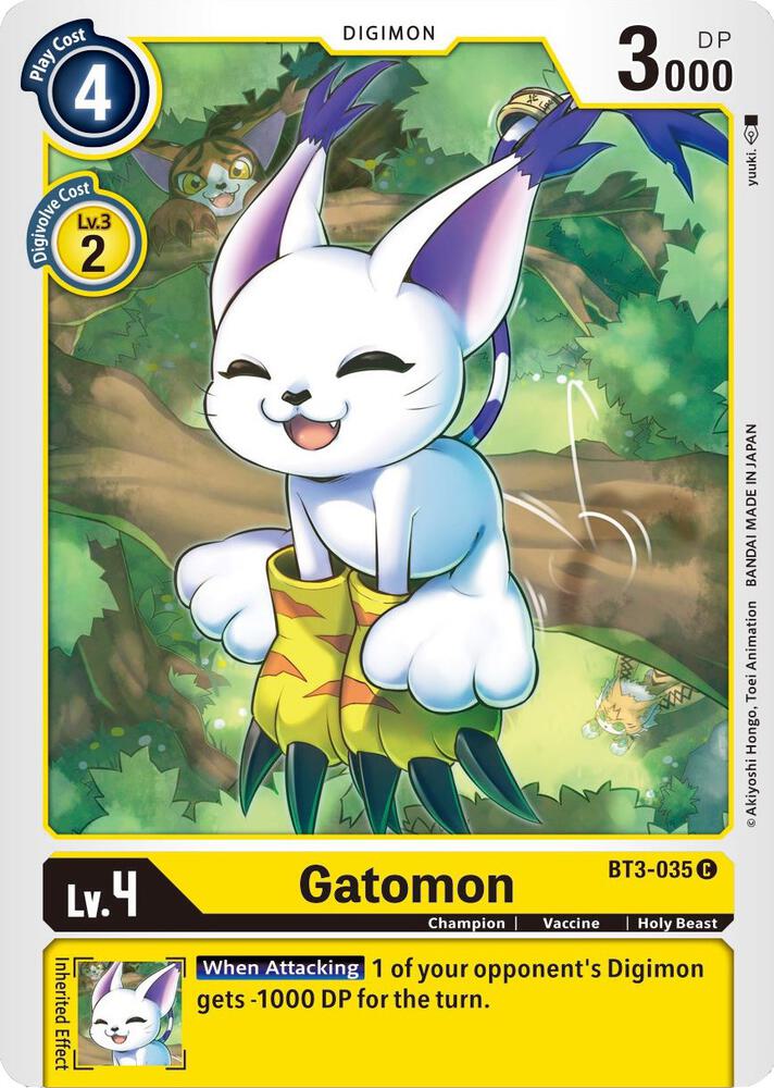 Gatomon - BT3-035 - Release Special Booster 1.5 (BT01-03B)