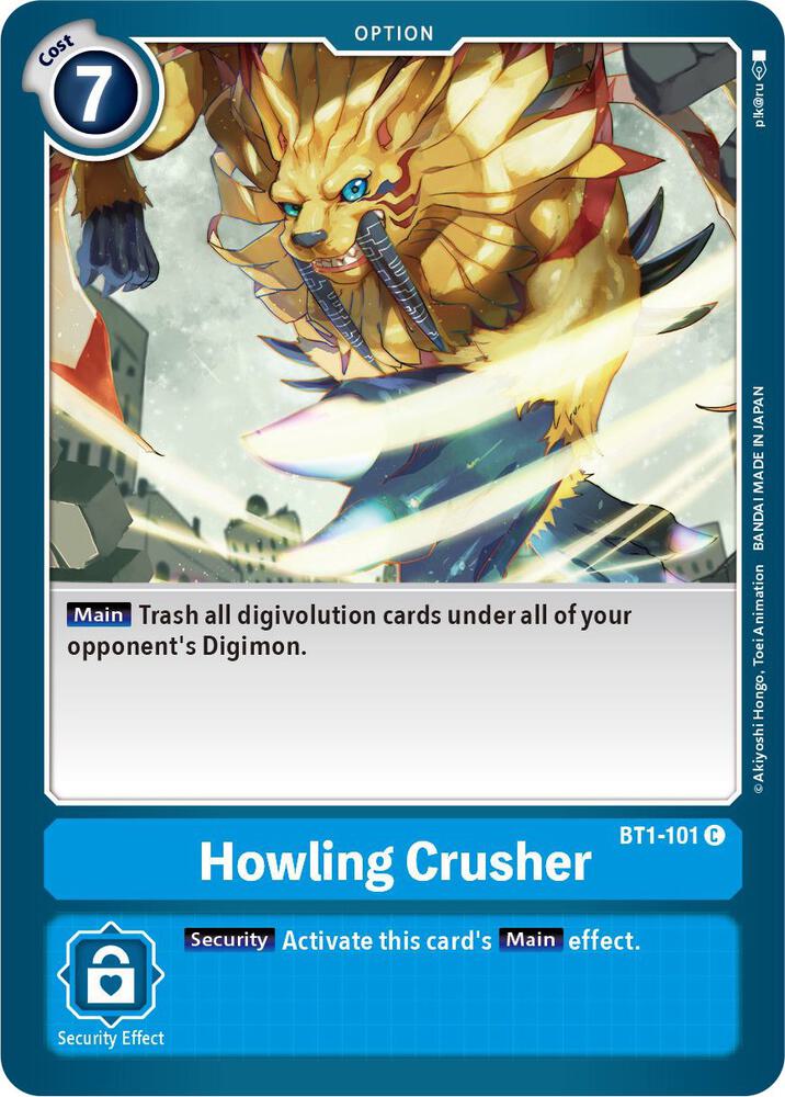 Howling Crusher - Release Special Booster 1.0 (BT01-03A)