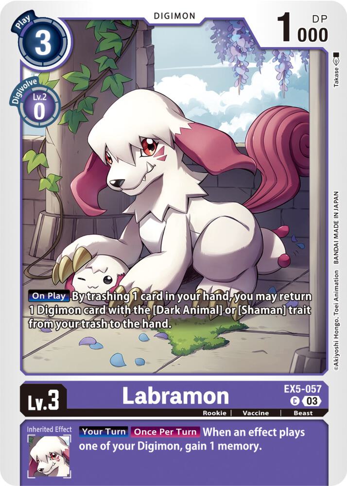 Labramon - Animal Colosseum (EX05)