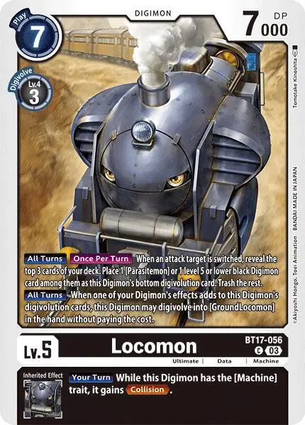Locomon - Secret Crisis (BT17)