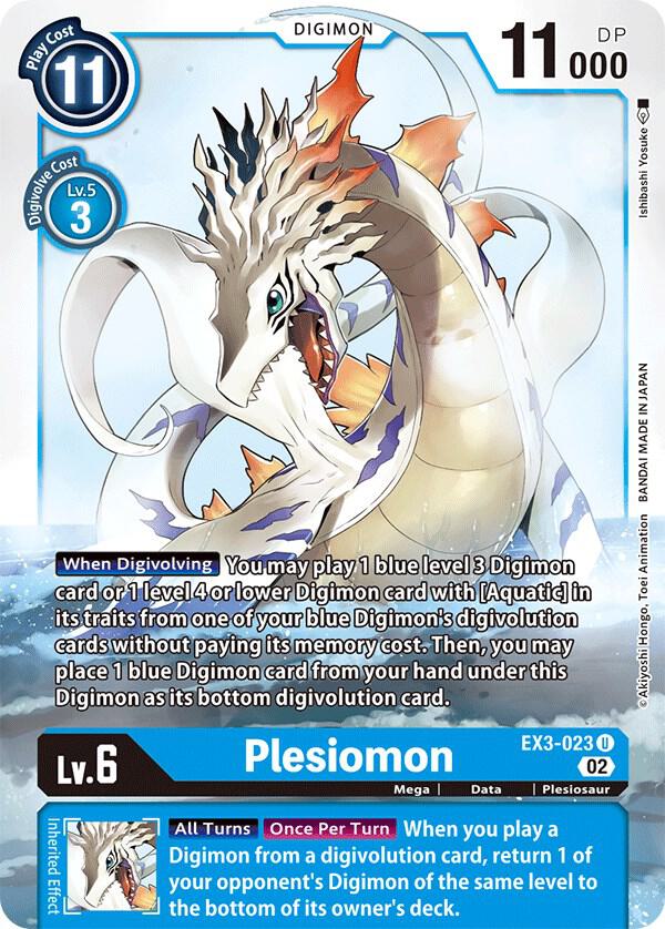 Plesiomon - Draconic Roar (EX03)