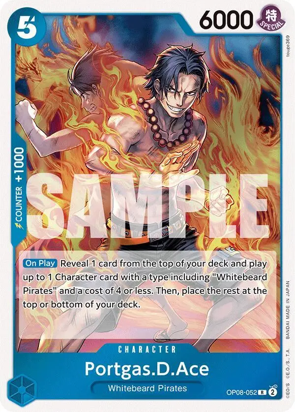 Portgas.D.Ace - Two Legends (OP08)