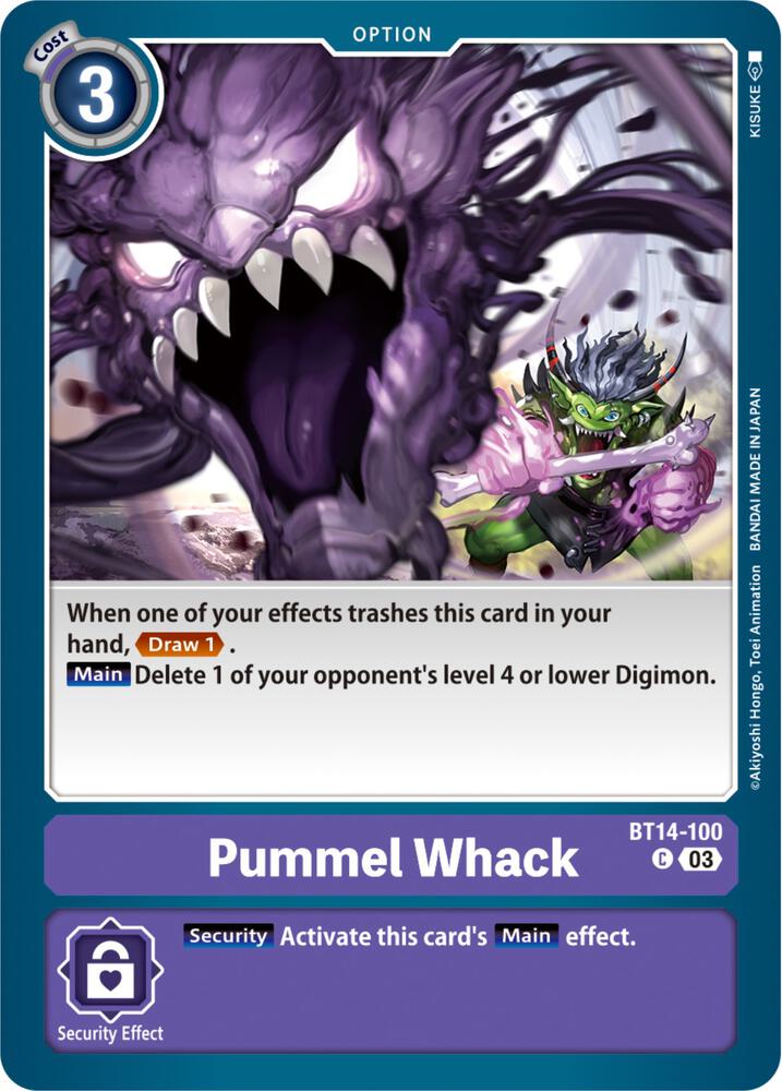 Pummel Whack - Blast Ace (BT14)