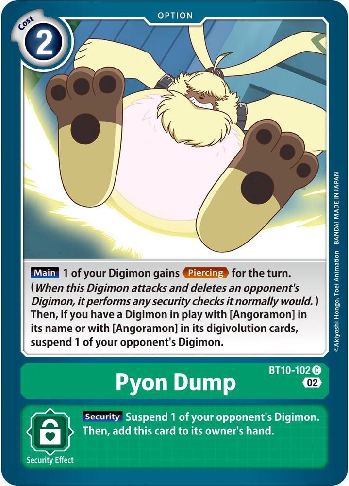 Pyon Dump - Xros Encounter (BT10)