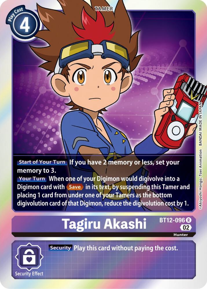 Tagiru Akashi - Across Time (BT12)