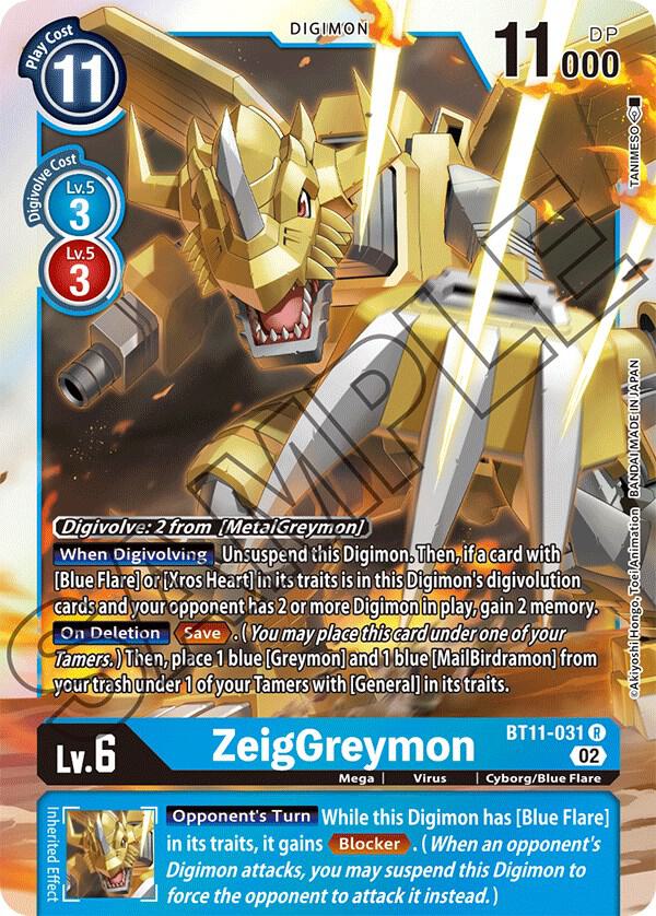 ZeigGreymon - Dimensional Phase (BT11)