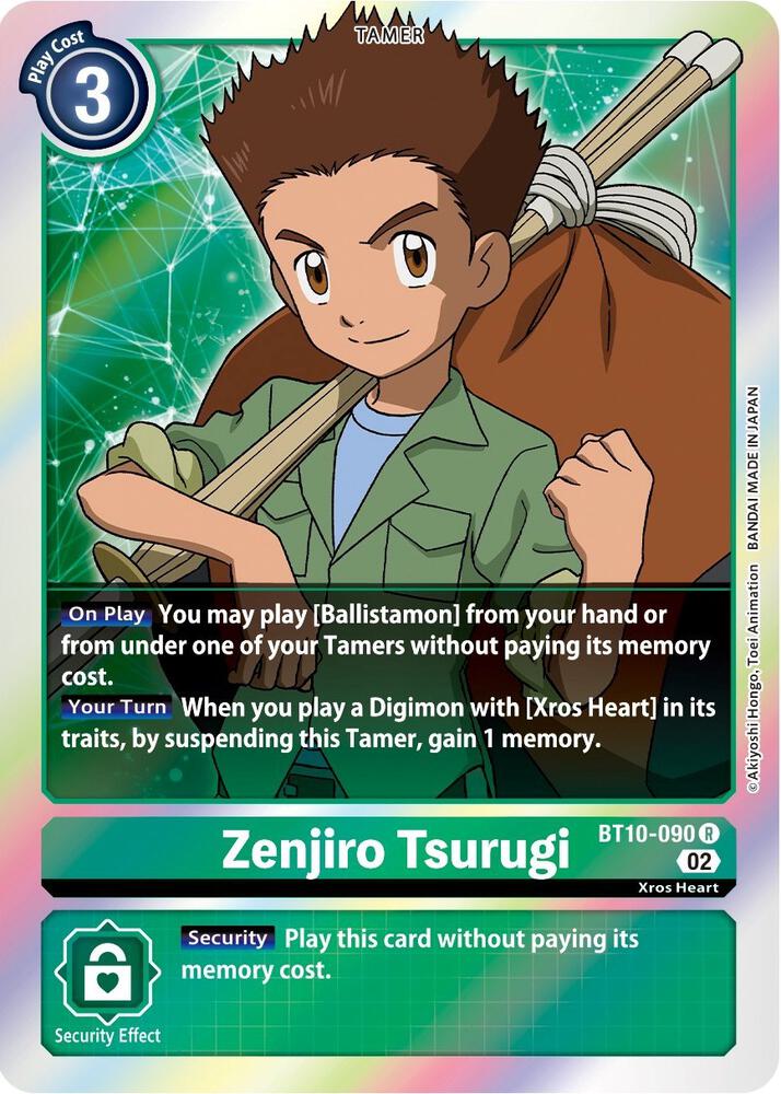 Zenjiro Tsurugi - Xros Encounter (BT10)