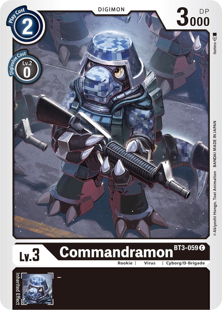 Commandramon - Release Special Booster 1.5 (BT01-03B)