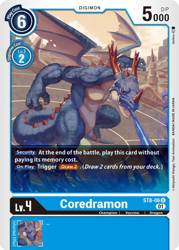 Coredramon - Starter Deck 08: Ulforce Veedramon (ST-8)