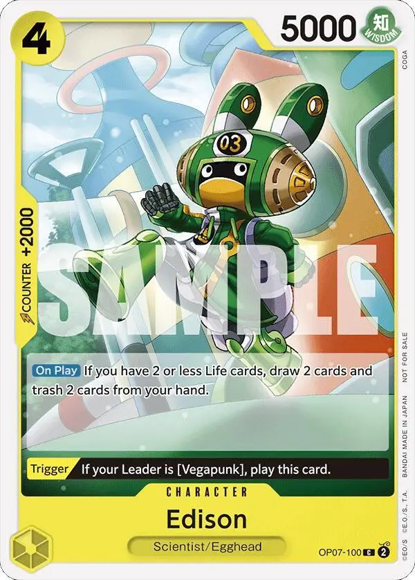 Edison (Tournament Pack 2024 Oct.-Dec.) - One Piece Promotion Cards (OP-PR)