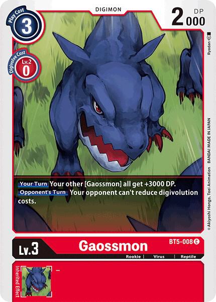 Gaossmon - Battle of Omni (BT05)